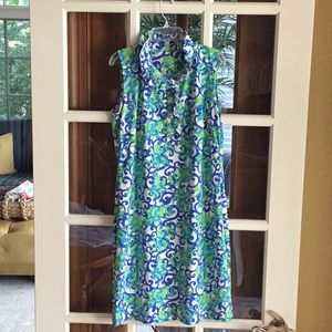 Katherine Way Mini Dress Ruffle Collar